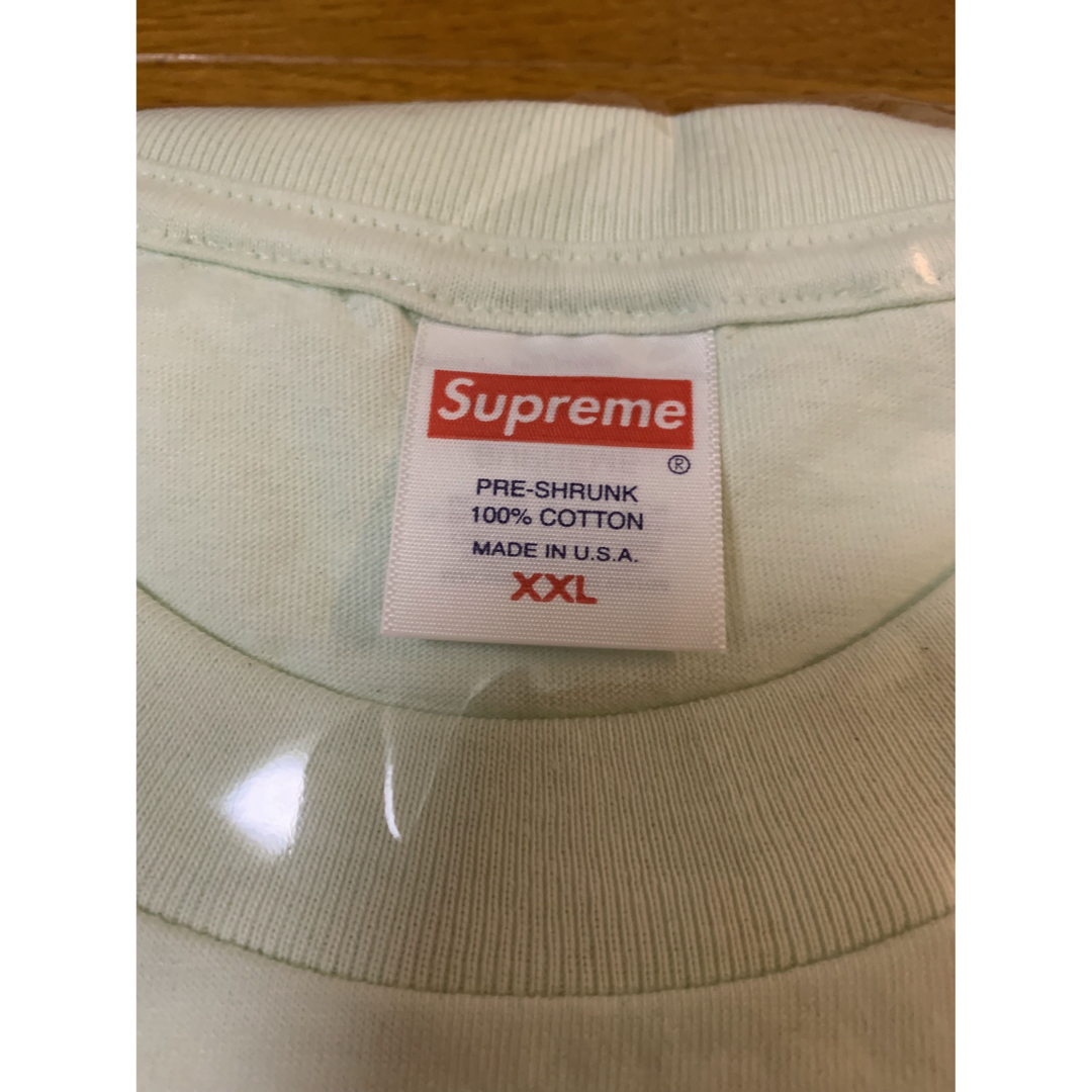 新品 supreme 23ss kiss tee xxl pale green 3