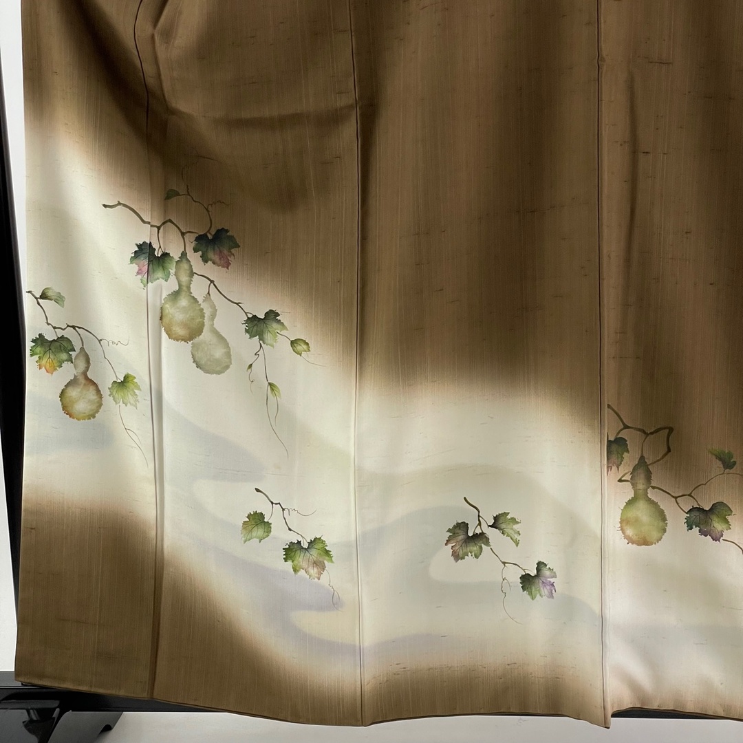 付下げ 名品 身丈160cm 裄丈64cm 正絹 【中古】