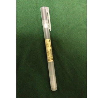ムジルシリョウヒン(MUJI (無印良品))の無印良品　ゲルインキボールペン　キャップ式　0.5mm　黒(ペン/マーカー)