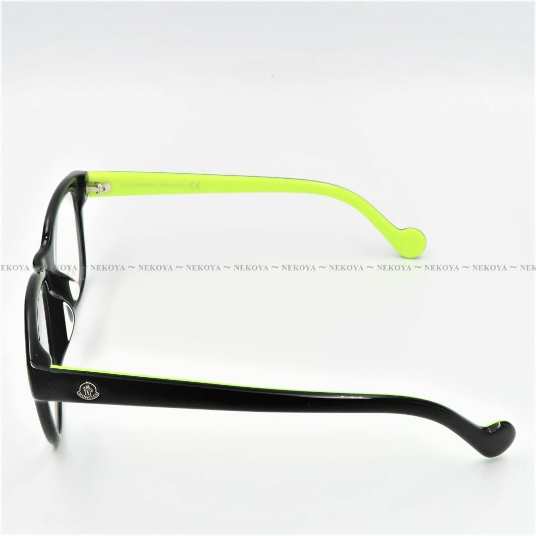 MONCLER ML5065-F 001 メガネ フレーム ブラック&パステル-