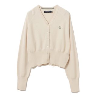 FRED PERRY - FRED PERRY × Ray BEAMS / 別注 Vネック カーディガンの ...