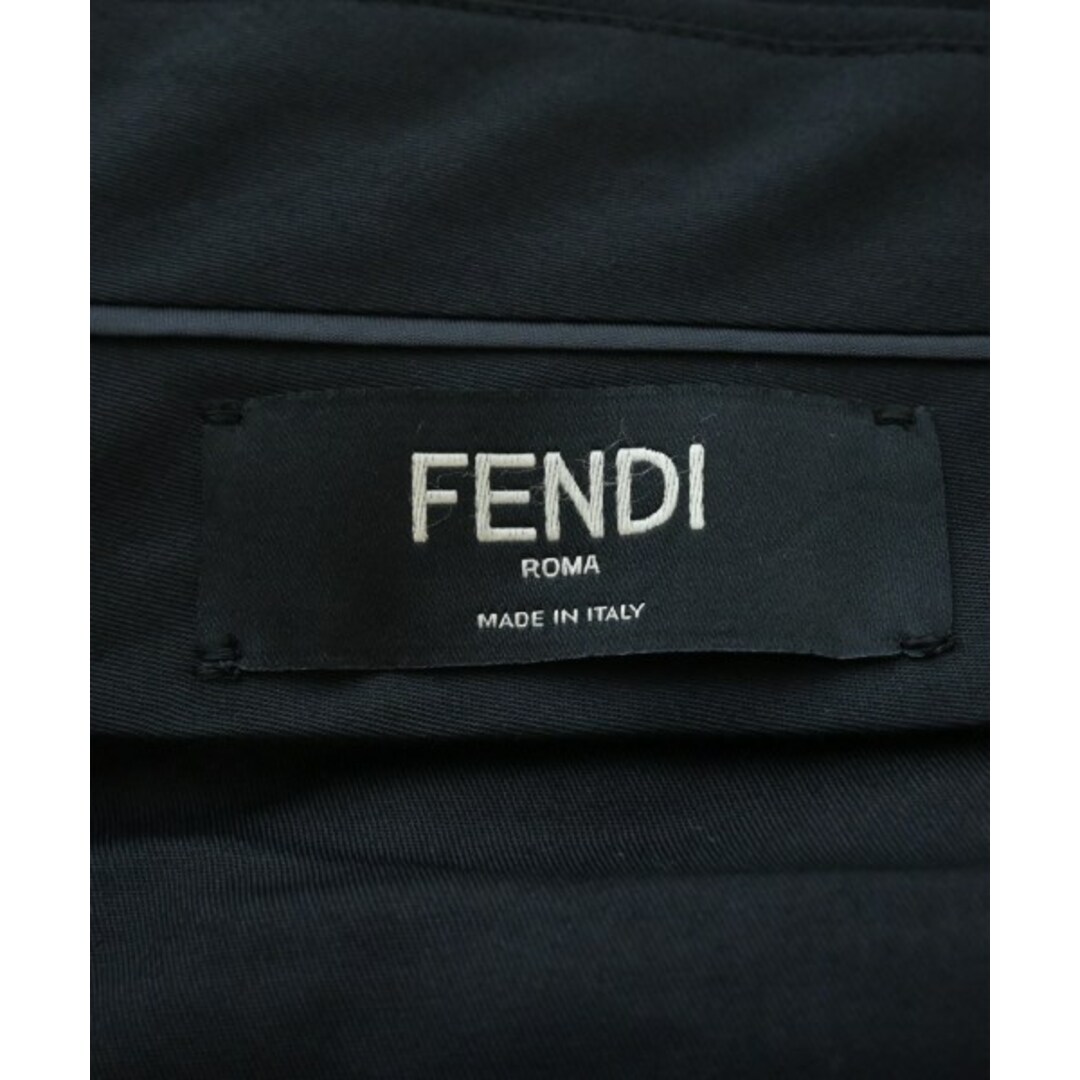 FENDI フェンディ スラックス 46(M位) 黒 【古着】【中古】 FENDI フェンディ スラックス 46(M位) 黒