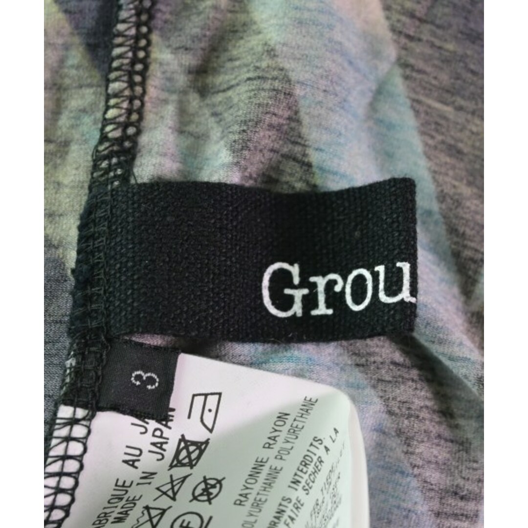 Ground Y(グラウンドワイ)のGround Y グラウンド　ワイ Tシャツ・カットソー 3(M位) 黒 【古着】【中古】 メンズのトップス(Tシャツ/カットソー(半袖/袖なし))の商品写真