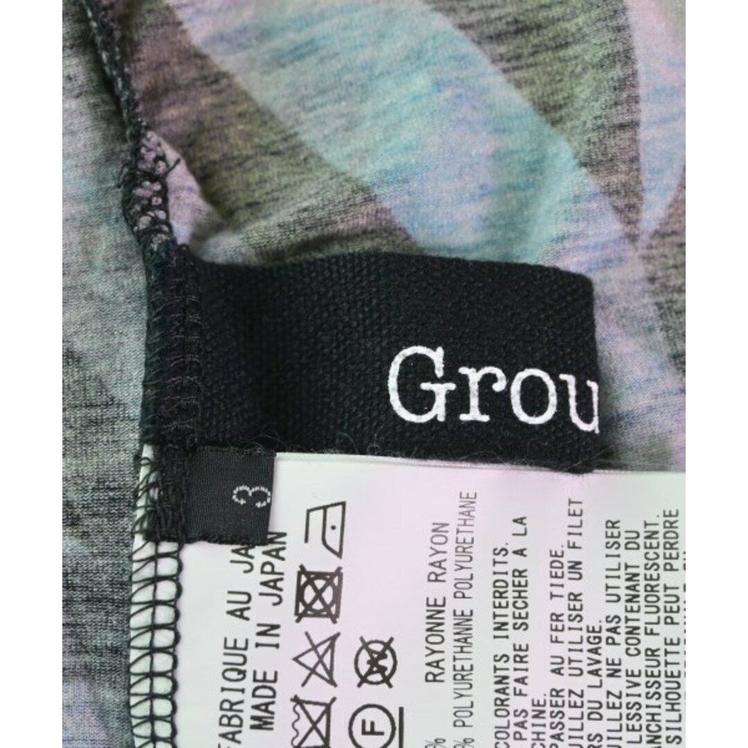 Ground Y(グラウンドワイ)のGround Y グラウンド　ワイ Tシャツ・カットソー 3(M位) 黒 【古着】【中古】 メンズのトップス(Tシャツ/カットソー(半袖/袖なし))の商品写真