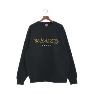 ケンゾー(KENZO)のKENZO ケンゾー スウェット XL 黒 【古着】【中古】(スウェット)