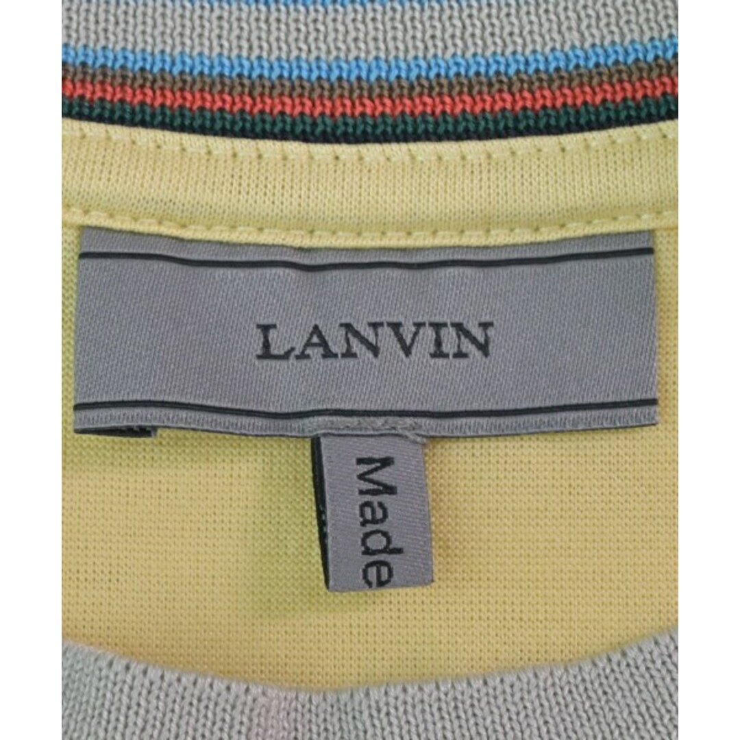 LANVIN ランバン Tシャツ・カットソー XS 黄