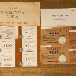 JR九州　株主優待券　2セット(鉄道乗車券)