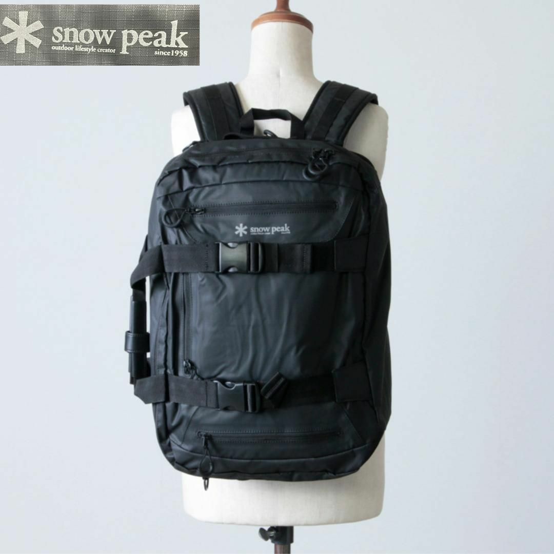 【美品】snow peak 3way Business Bag ビジネスバッグ