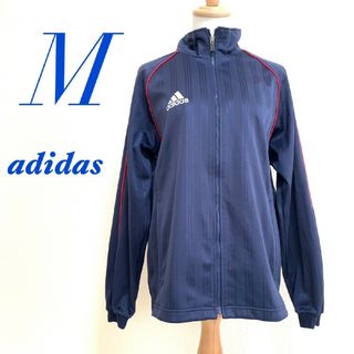 アディダス(adidas)のadidas アディダス　ジャージ　スポーツウェア　ロゴ　ネイビー　M(ジャージ)