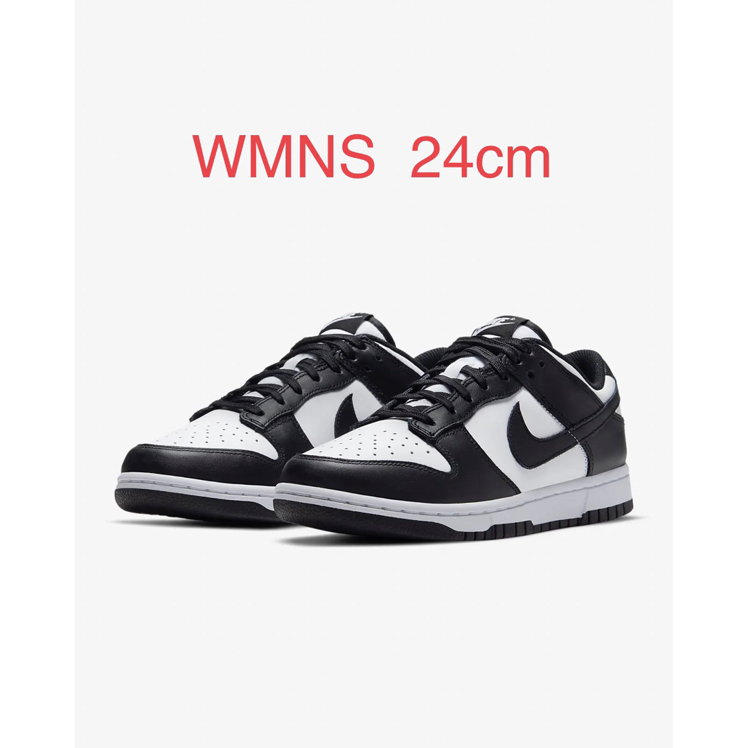 NIKE - Nike WMNS Dunk Low White/Black 24cmの通販 by ガガオ日曜日 ...