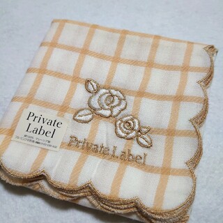 プライベートレーベル(PRIVATE LABEL)のPrivate Labelプライベートレーベル ハンカチ新品未使用品(ハンカチ)