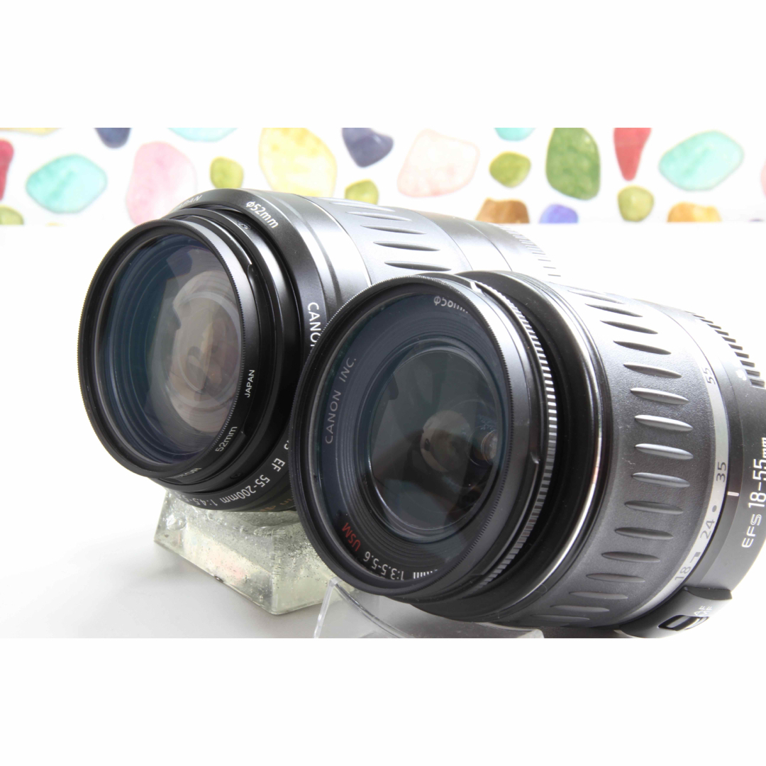 ♥︎Canon KISS digital ◇迷ったらこのカメラ ◇ダブルレンズ ♥︎Canon KISS digital ◇迷ったらこのカメラ ◇ダブルレンズ