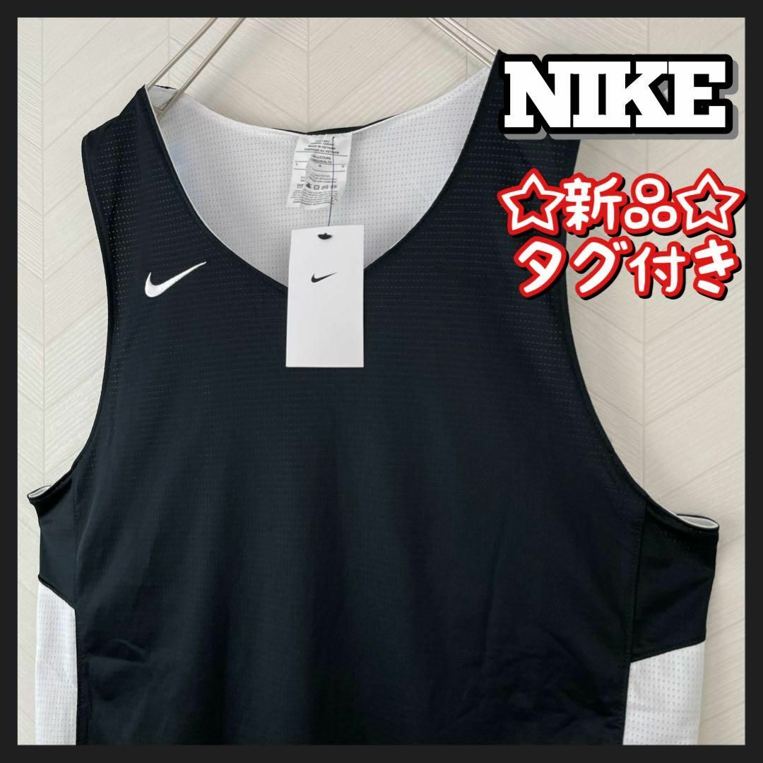 新品 タグ付き NIKE ゲームシャツ タンクトップ スモールスウッシュ 刺繍 | フリマアプリ ラクマ