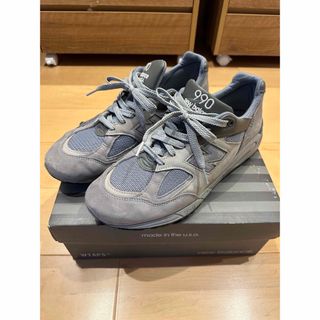 ダブルタップス(W)taps)のWTAPS × New Balance 990v2 31cm US13(スニーカー)