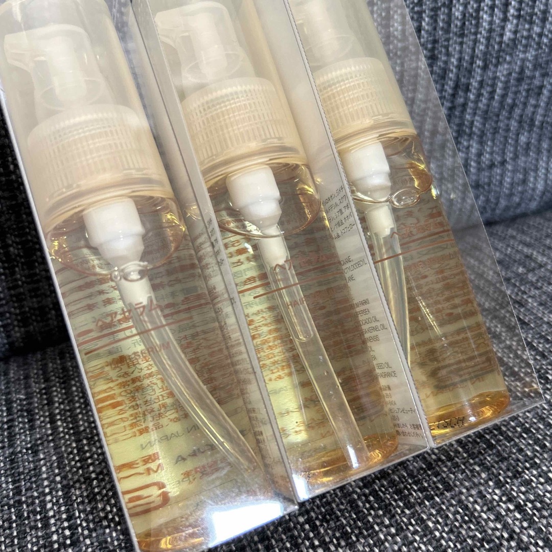 MUJI (無印良品) - 無印良品 ヘアセラム 45ml 3本セット 未使用 MUJI (無印良品) - 無印良品 ヘアセラム 45ml 3本セット 未使用