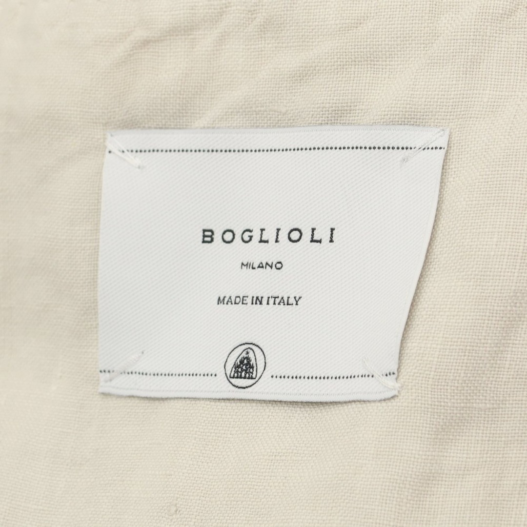 ボリオリ BOGLIOLI COAT リネン 3B カジュアルジャケット ライトサンドベージュ【サイズ42】【メンズ】 6