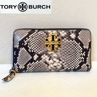 長財布 トリーバーチ パイソン 蛇柄 財布 tory burch - 長財布