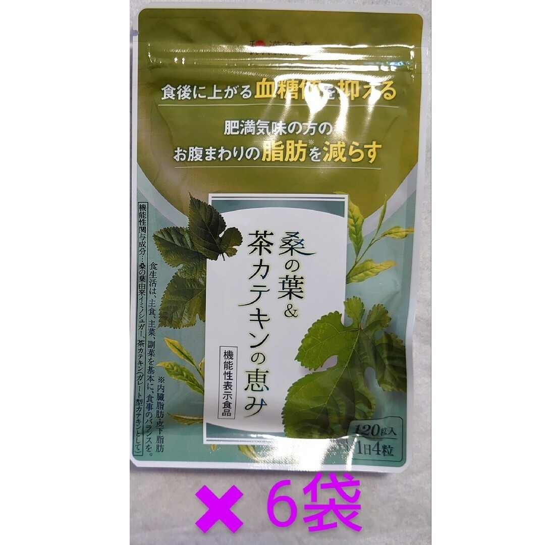 和漢の森　桑の葉&茶カテキンの恵み 120粒入×6袋