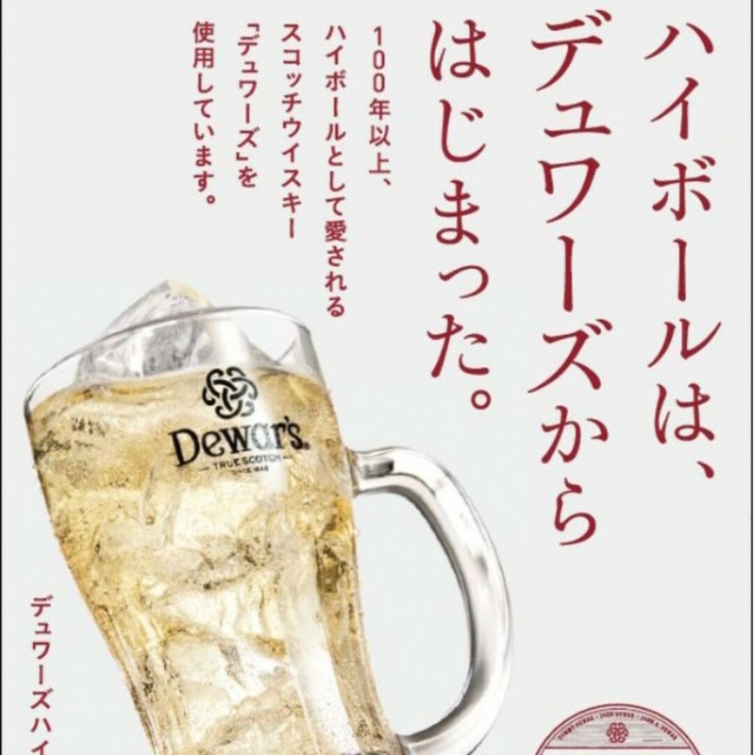 サッポロ - 【新品】デュワーズハイボール ジョッキ 6個セット サッポロ - 【新品】デュワーズハイボール ジョッキ 6個セット