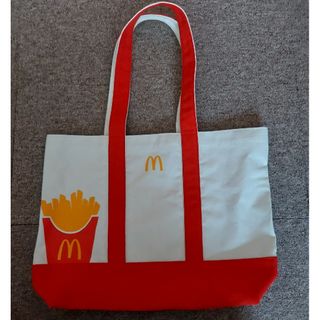 マクドナルド(マクドナルド)の⚠️訳あり⚠️McDonald's　マクドナルド トートバッグ(ノベルティグッズ)