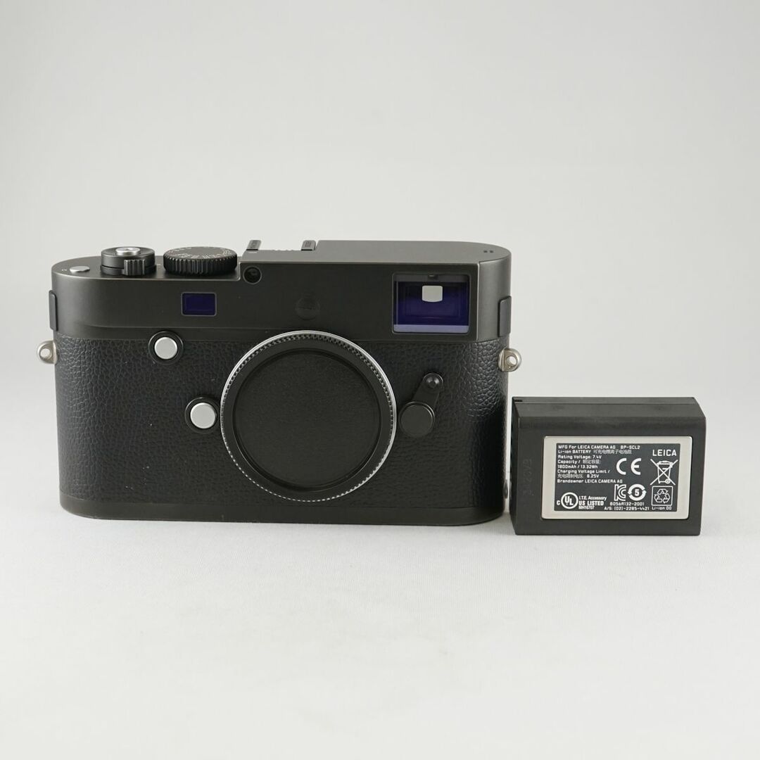 LEICA(ライカ)のLEICA M Monochrom Typ246 ボディ USED超美品 ライカ M モノクローム 本体＋バッテリー 35mmフルサイズ レンジファインダー 完動品 CP5109 スマホ/家電/カメラのカメラ(ミラーレス一眼)の商品写真
