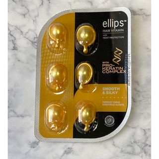 エリップス(ellips)のポイント消化に！　ellips エリップス　ヘアトリートメント　パールイエロー(トリートメント)