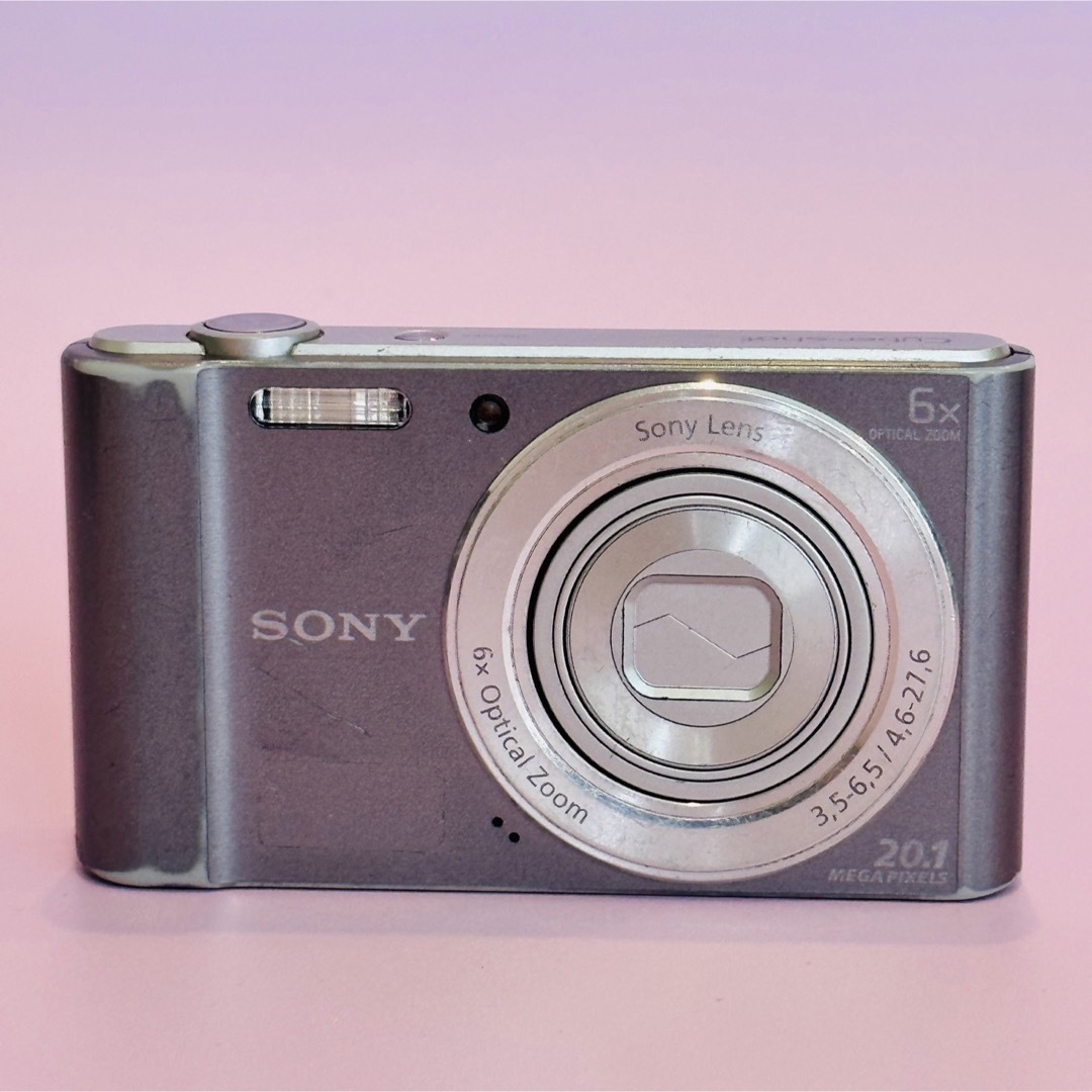 SONY(ソニー)のSONY Cyber−Shot W DSC-W810 シルバー スマホ/家電/カメラのカメラ(コンパクトデジタルカメラ)の商品写真