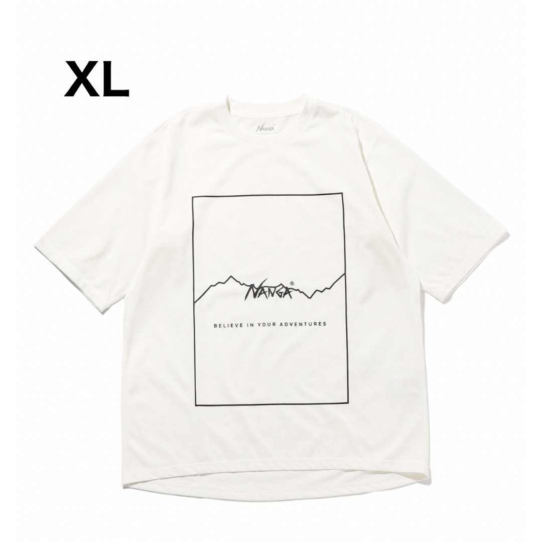 ナンガ【NANGA】ドライミックス フレームロゴティー・Tシャツ・登山・キャンプ