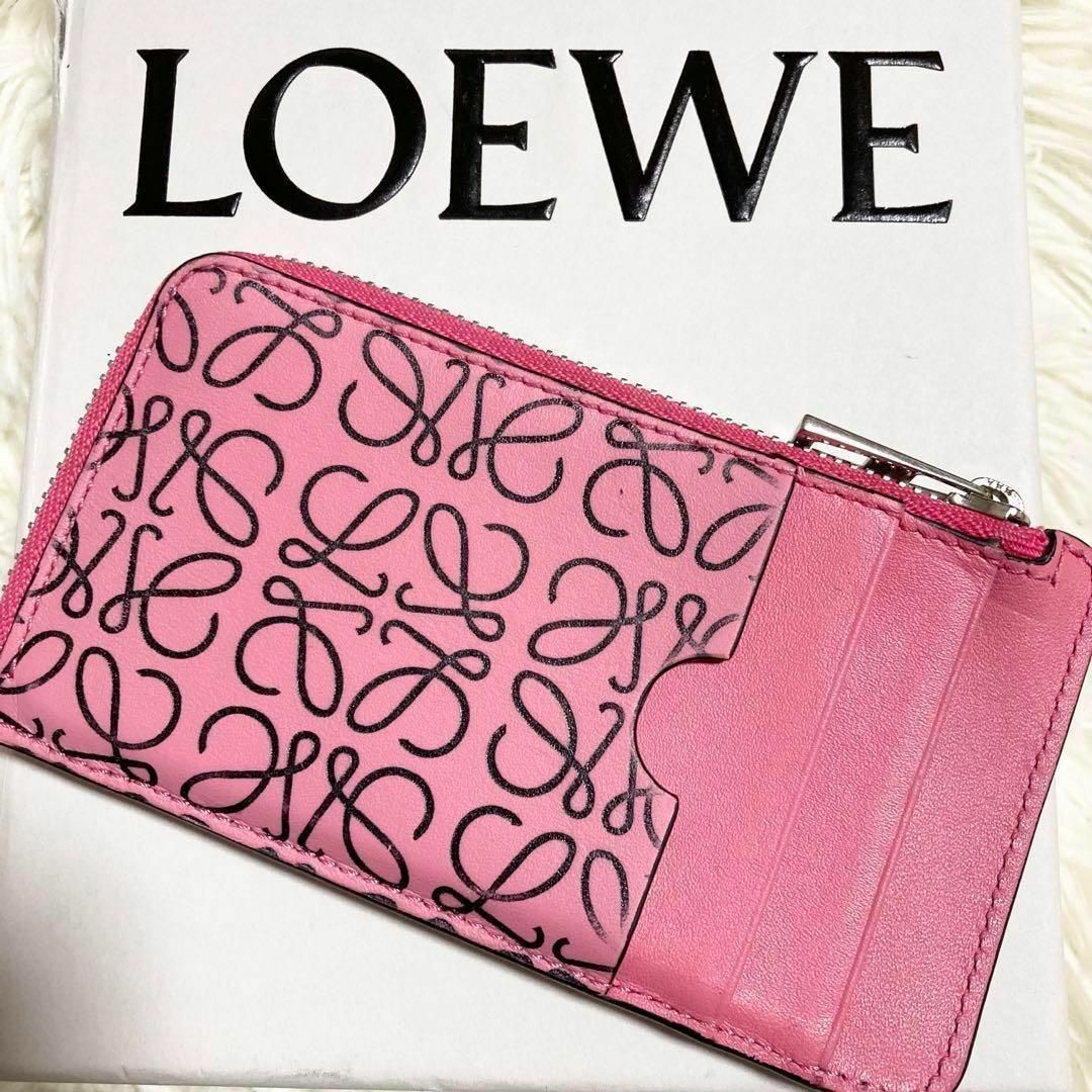 LOEWE - 【極美品】 ロエベ フラグメントケース アナグラム 型押し