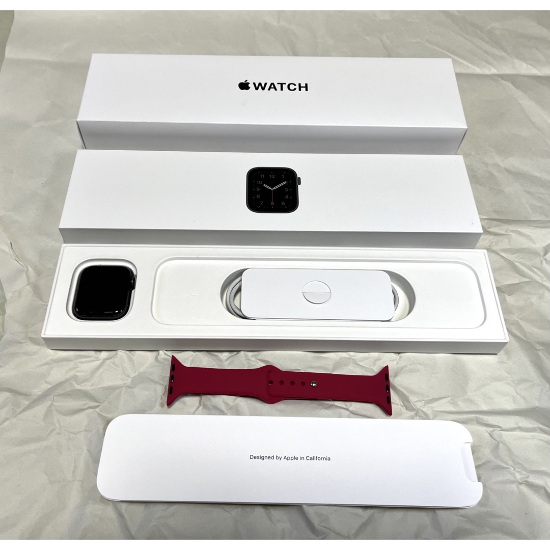 Apple Watch - Apple Watch SE 40mm スペースグレイ 1世代 付属品付の