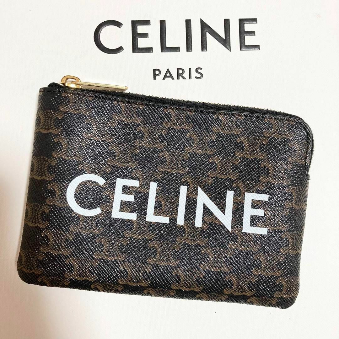 CELINEセリーヌ・トリオンフ・コインケース・財布美品