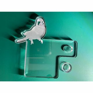 自賠責ステッカープレート　セキセイインコ(パーツ)