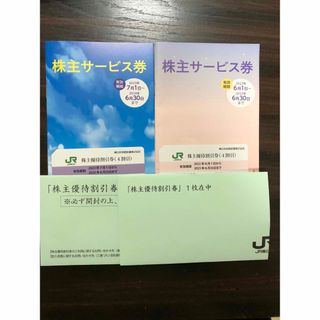 ジェイアール(JR)のJR東日本　株主優待　2023年6月までのものあり(鉄道乗車券)