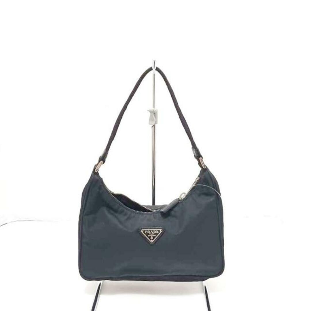 [USED/]PRADA プラダ ハンドバッグ テスート ナイロン ワンショルダー ネイビー 1N1204 ギャランティカード ネイビー  tdc-003581-4e