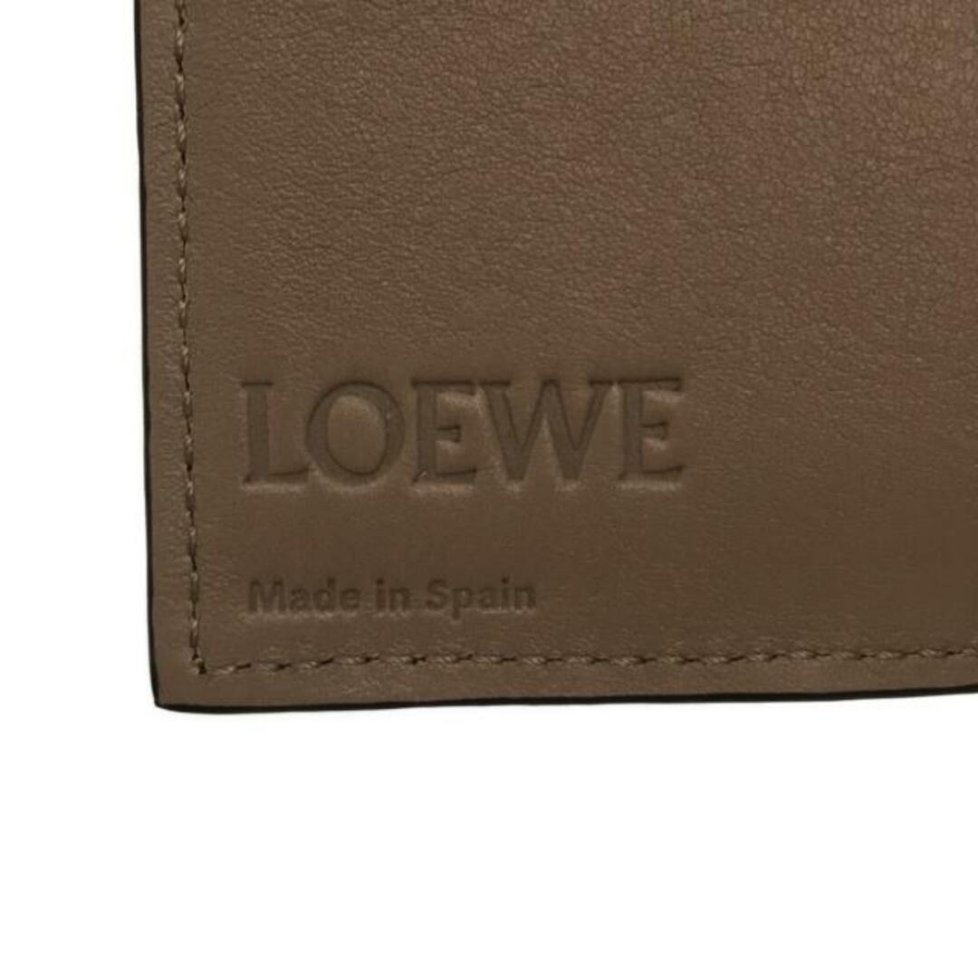 LOEWE(ロエベ)のロエベ 3つ折り財布 グレーベージュ レザー レディースのファッション小物(財布)の商品写真