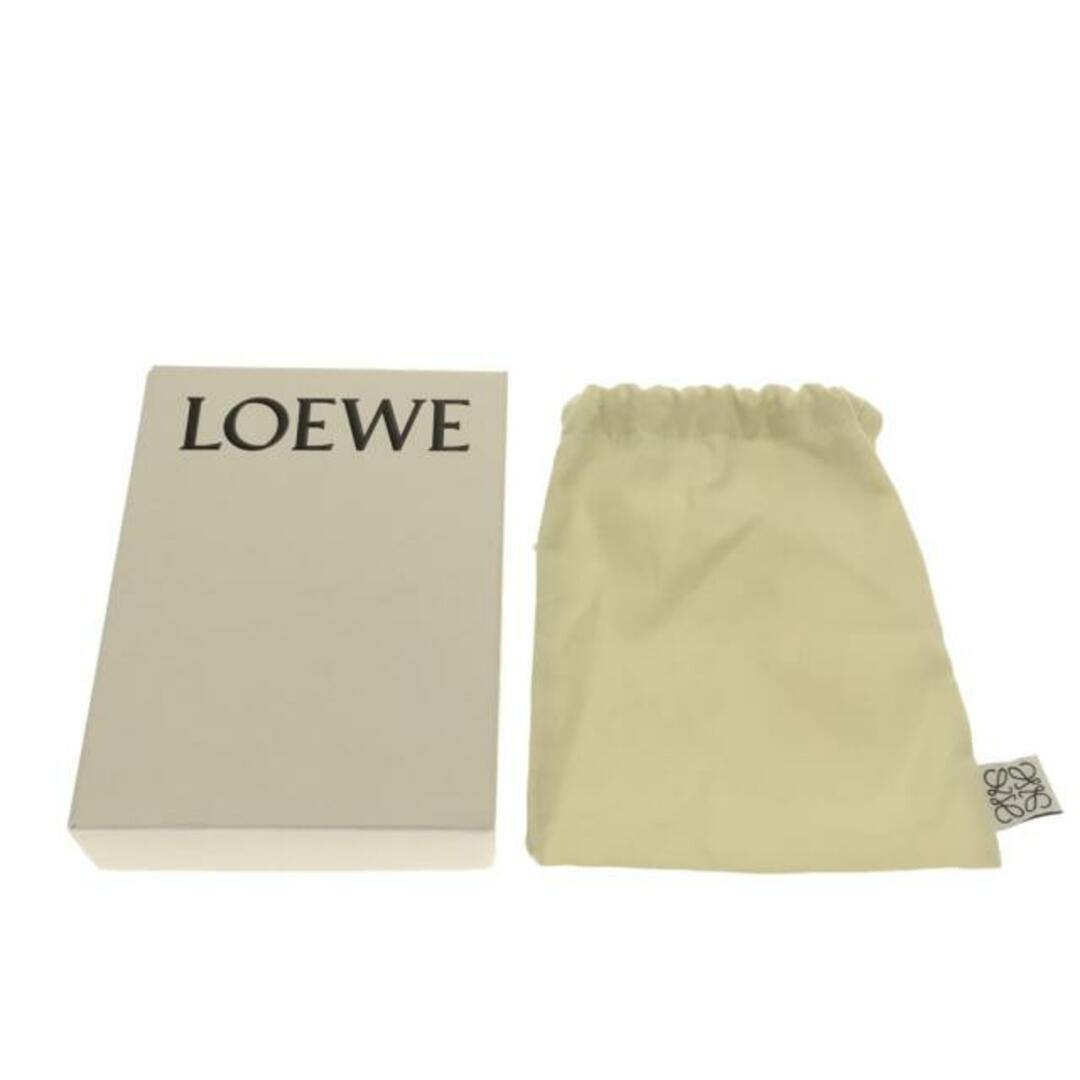 LOEWE(ロエベ)のロエベ 3つ折り財布 グレーベージュ レザー レディースのファッション小物(財布)の商品写真