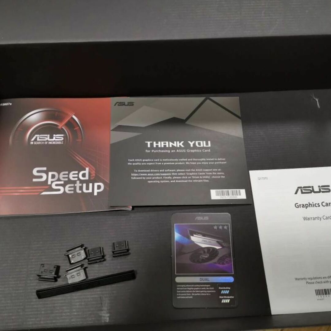 ASUS(エイスース)のASUS DUAL RTX3070 スマホ/家電/カメラのPC/タブレット(PCパーツ)の商品写真