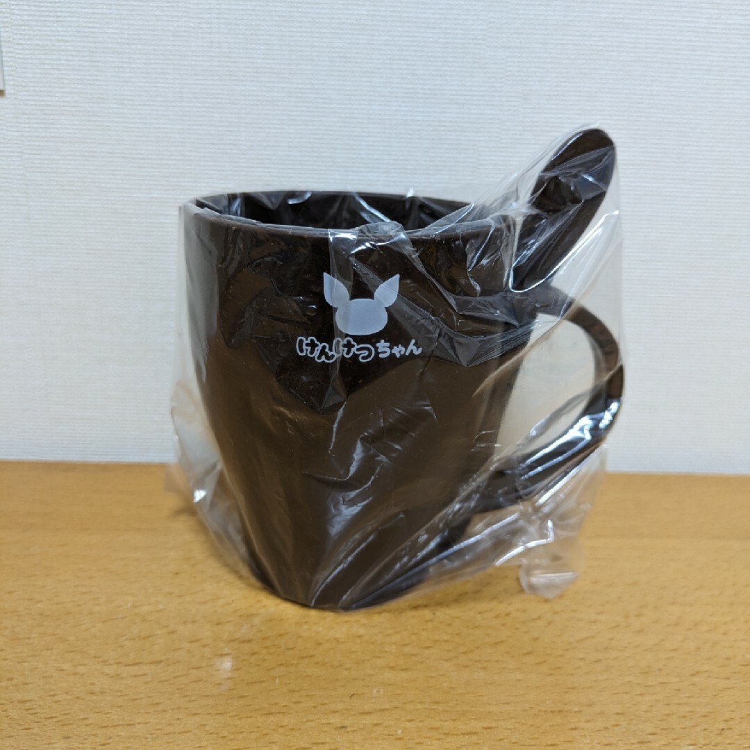 けんけつちゃん リユースコーヒー スプーン付きマグカップの通販 by のぶながくん|ラクマ けんけつちゃん リユースコーヒーマグカップ スプーンつき