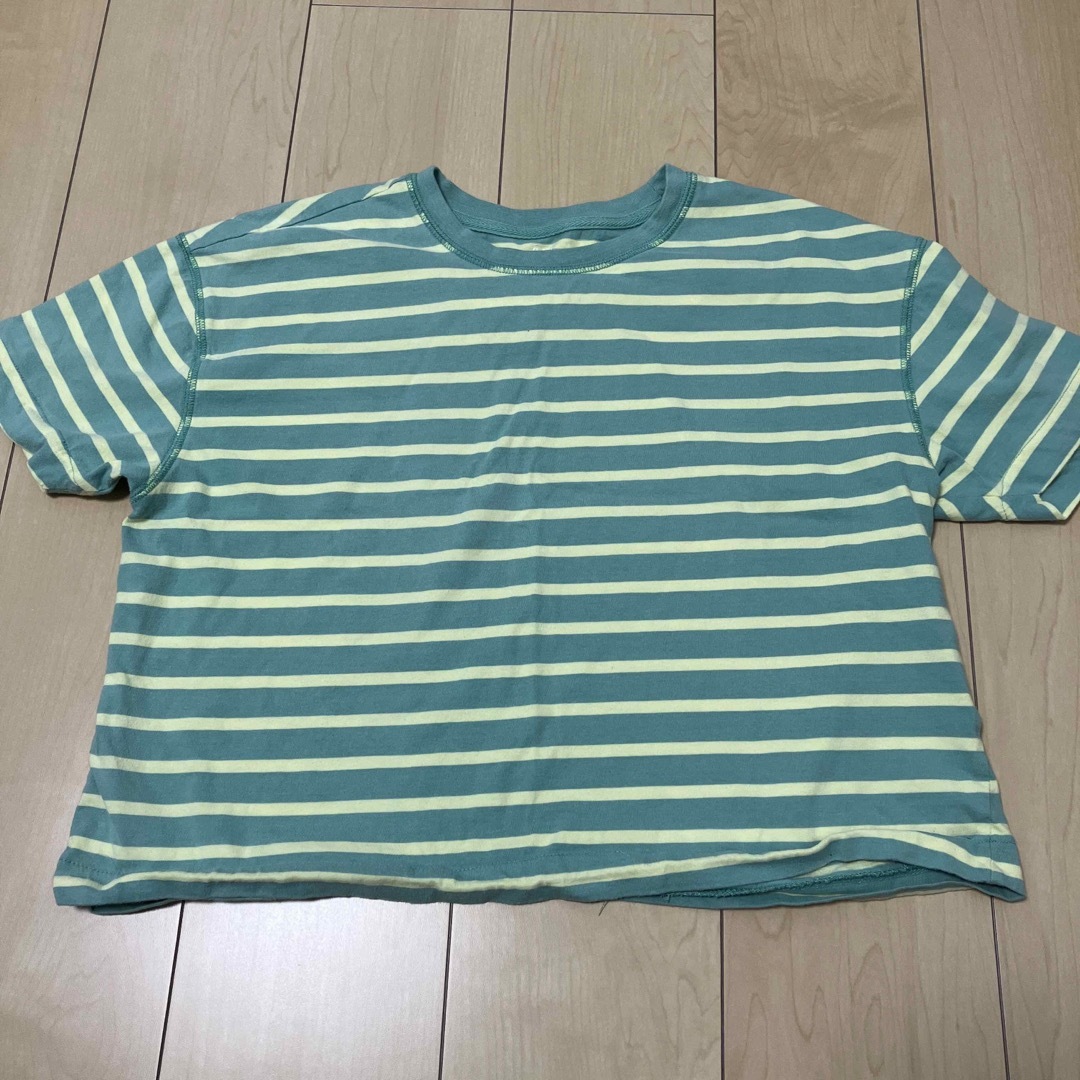 MUJI (無印良品)(ムジルシリョウヒン)の無印良品 GAP ボーダー 半袖Tシャツ 2枚セット レディースのトップス(Tシャツ(長袖/七分))の商品写真