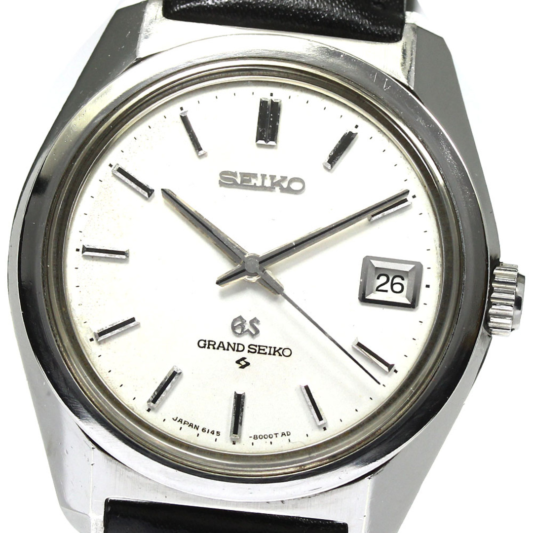 セイコー SEIKO 6145-8000 グランドセイコー ハイビート デイト 自動巻き メンズ _757369