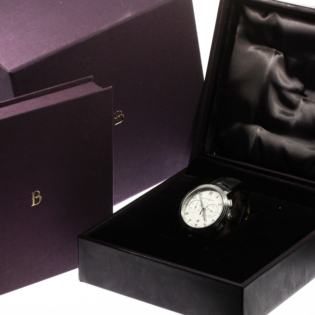 BOUCHERON(ブシュロン)のブシュロン Boucheron WA010209 パナム クロノグラフ デイト 自動巻き メンズ 良品 箱・保証書付き_757149【ev20】 メンズの時計(腕時計(アナログ))の商品写真