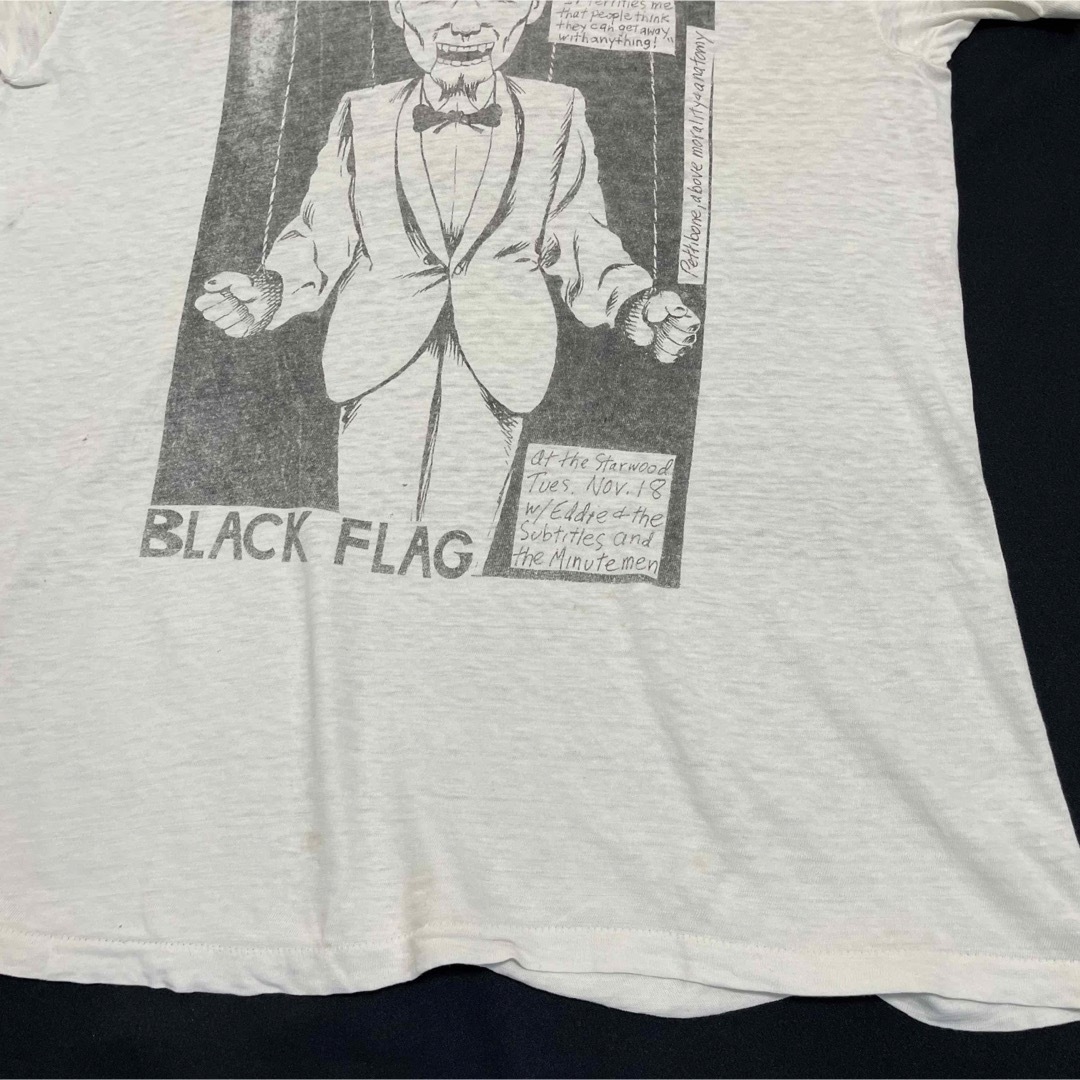 VINTAGE BLACK FLAG バンドTシャツ ブラックフラッグ ボロ