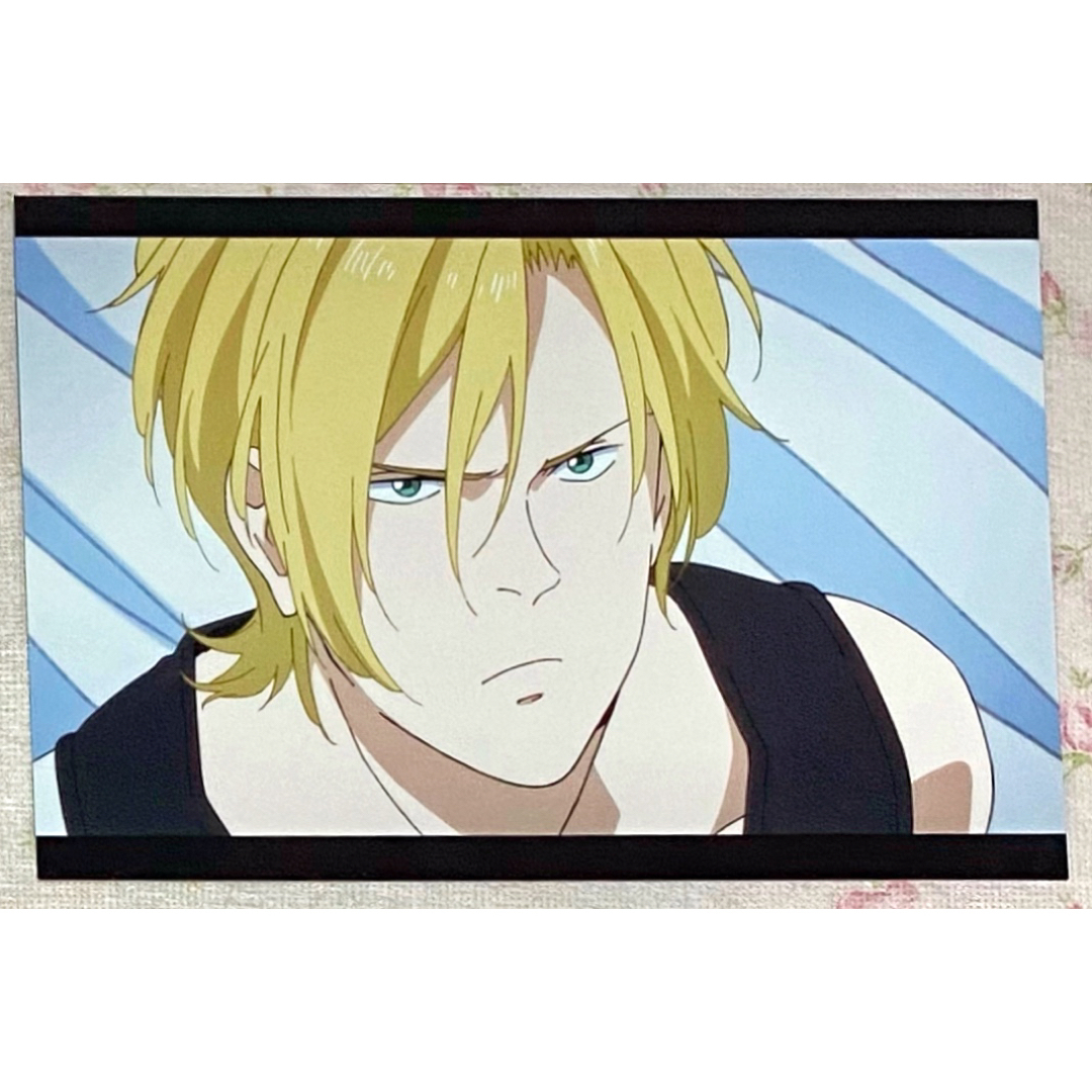 BANANA FISH(バナナフィッシュ)のバナナフィッシュ  オーロラ　アクリルキーホルダー　アッシュ　B  ポストカード エンタメ/ホビーのアニメグッズ(カード)の商品写真