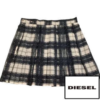 ディーゼル(DIESEL)のDIESEL チェック柄スカート(ミニスカート)