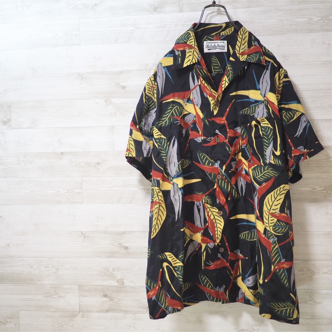 メンズWACKOMARIA 19SS 極楽鳥花 Hawaiian Shirt S/S