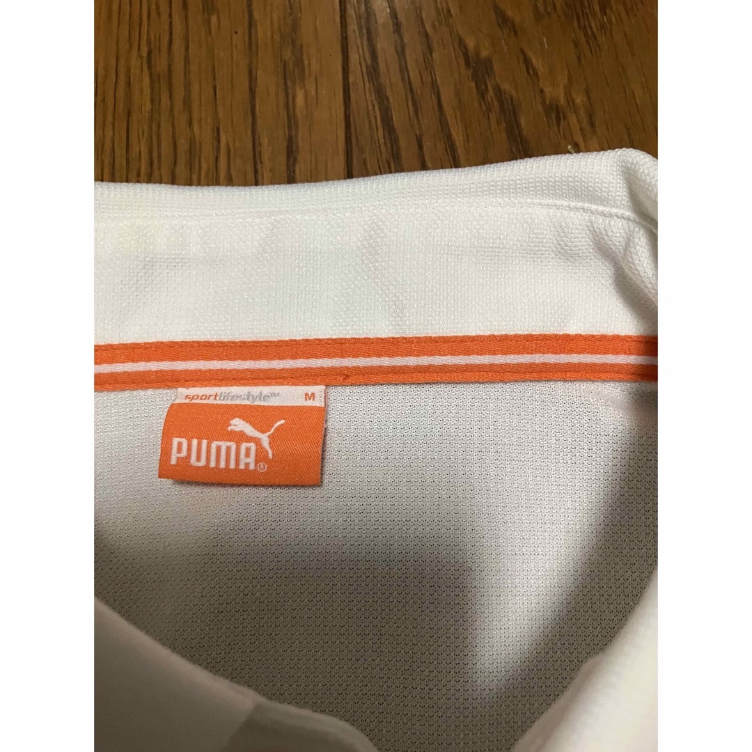 PUMA(プーマ)のプーマゴルフ　メンズポロシャツ　白 スポーツ/アウトドアのゴルフ(ウエア)の商品写真