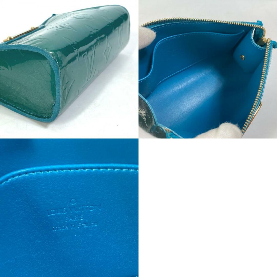 ルイヴィトン LOUIS VUITTON トゥルース・コスメティック M93650 モノグラムヴェルニ メイクポーチ 化粧ポーチ モノグラムヴェルニ ブルーガラクティック ブルー