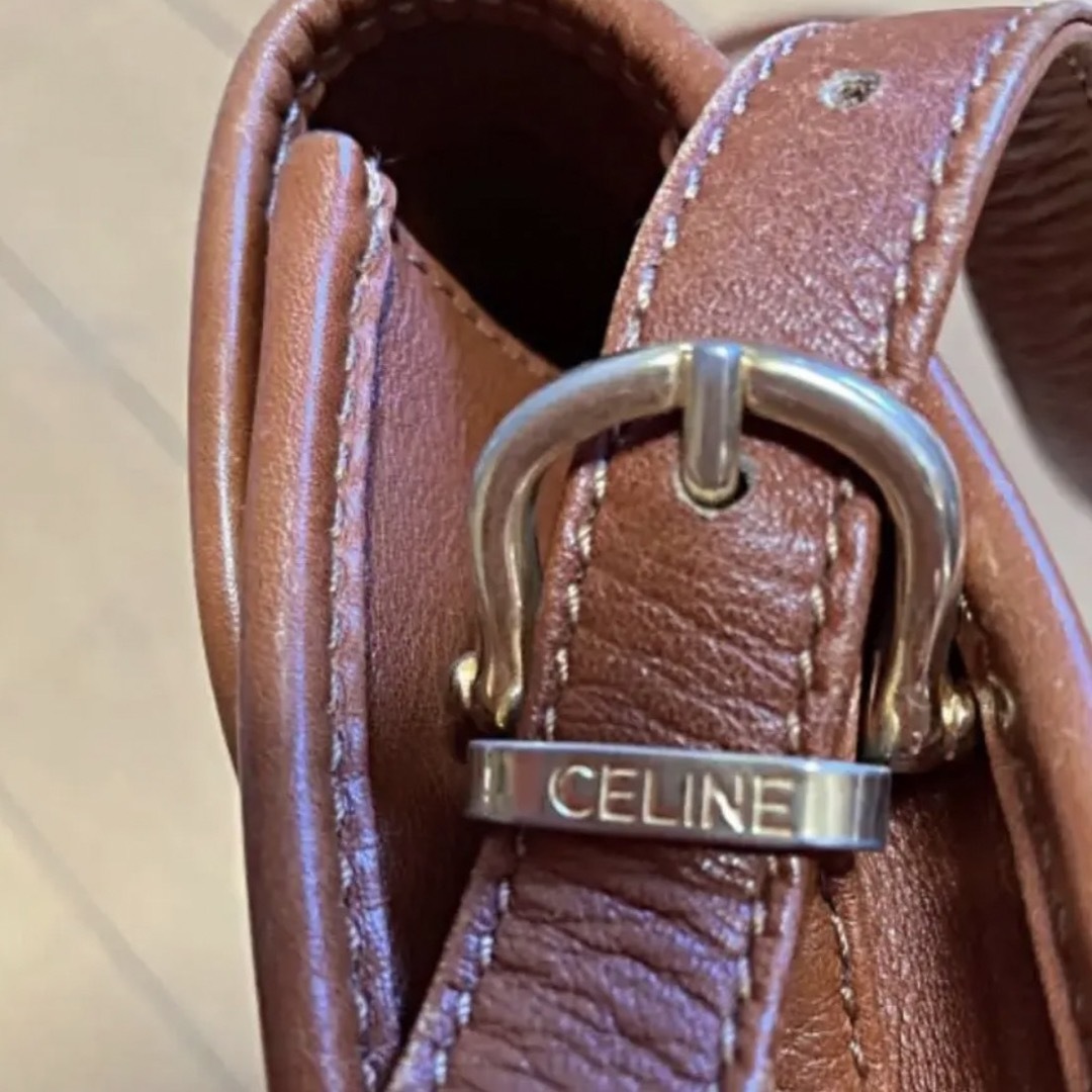 celine(セリーヌ)の最終値下げ！オールドセリーヌ　本革ショルダー！！可愛い！ レディースのバッグ(ショルダーバッグ)の商品写真