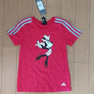 アディダス(adidas)の【未使用】130　アディダス　ミニーティシャツ(Tシャツ/カットソー)