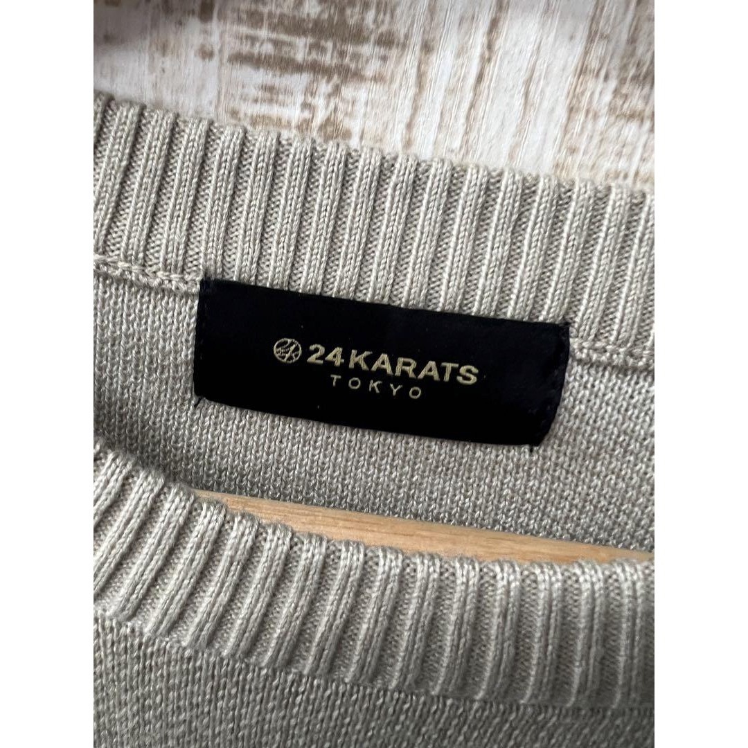 店長一押し 24KARATS Twenty Four Knit Sweater ニット